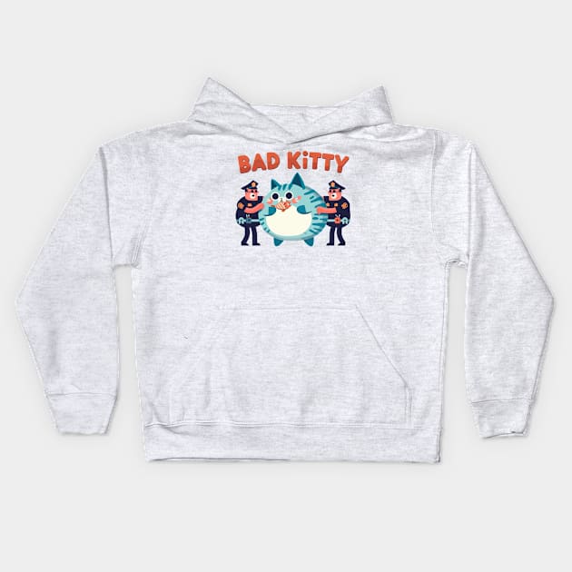 Bad Kitty Kids Hoodie by FanArts